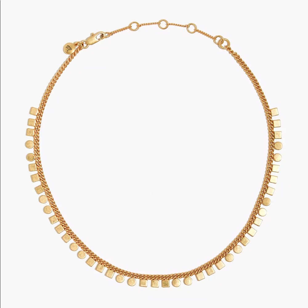 Madewell Mini Geochain Choker Necklace New!
